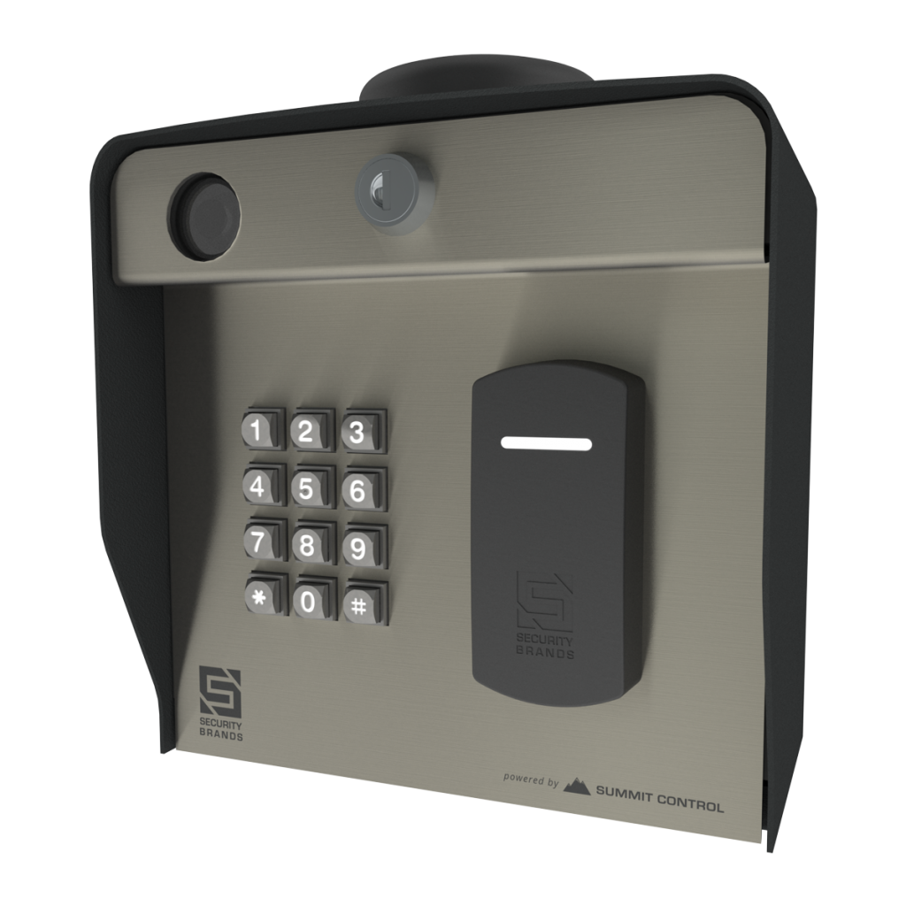 Ascent k2 securepass cellular keypad with securepass prox card reader 