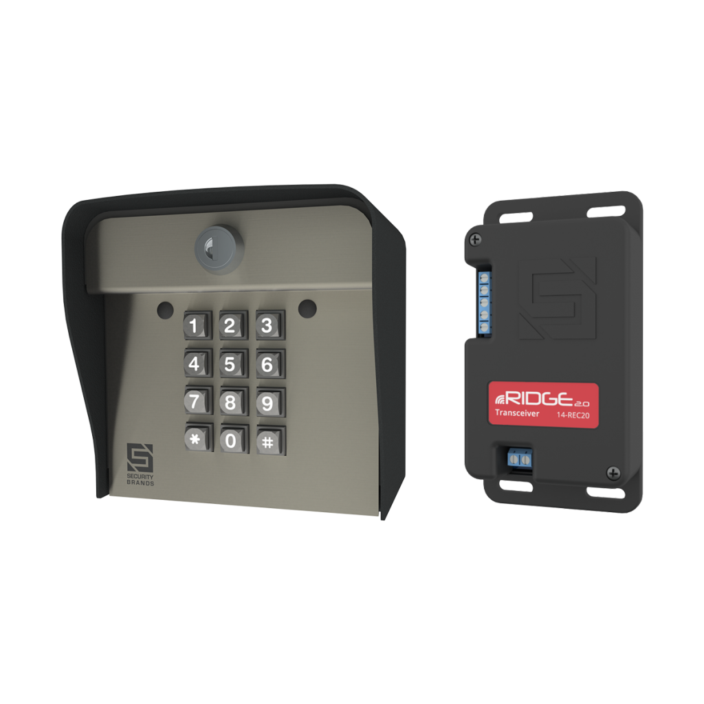 Ridge Keypad HD and Transceiver 433MHz Post Mount Security